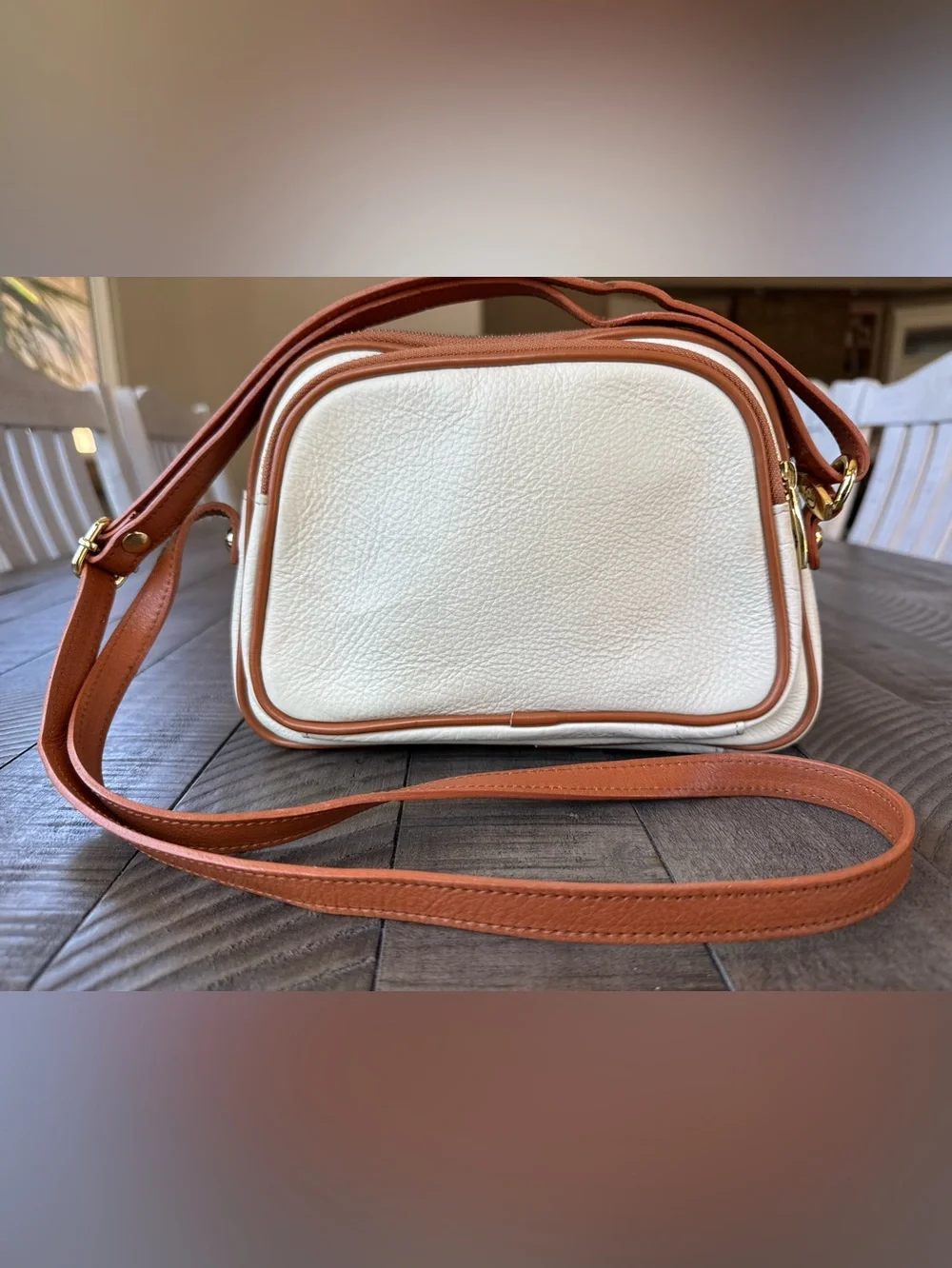 Valentina - Made in Italy Women’s Pebbled Leather Crossbody Bag - Purse